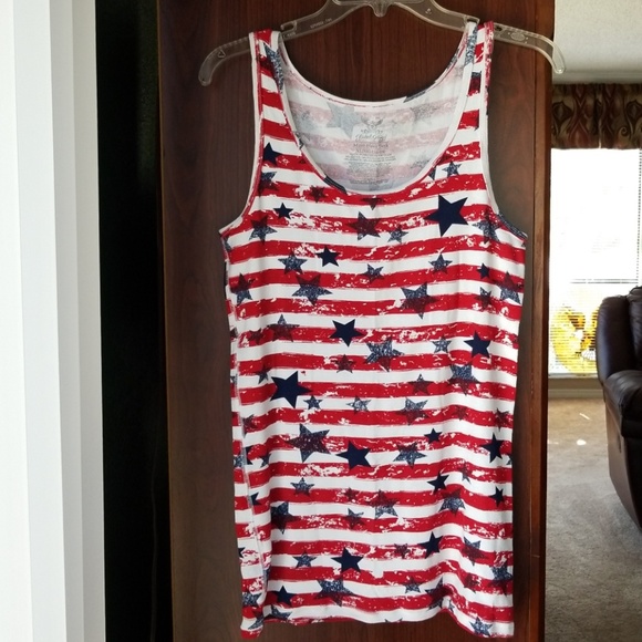 Faded Glory Tops - Patriotic Tank Top
